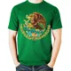 thumbnail image 1 of Playera Camiseta Aguila Bandera De Mexico Verde Blanco Roja, 1 of 3