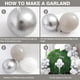 thumbnail image 3 of Arco de globos blanco y gris: kit de arco de globos de cumpleaños de 103 piezas de color blanco y gris plateado, kit de guirnalda de globos adecuado para decoración de cumpleaños de niños y niñas, b, 3 of 5