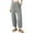 Gray, variant on OGLCCG Womens Wide Leg Pants Casual Elastic Waisted Baggy Palazzo Harem Pants with Pockets Solid Color Long Lounge Trousers