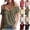 #01 Army Green, variant on Womens V Neck Off The Shoulder Ruffled Trim Tops Short Flutter Sleeve Chiffon Blouses Loose Fit Vacation Casual Summer Tops ,M,#01 Navy