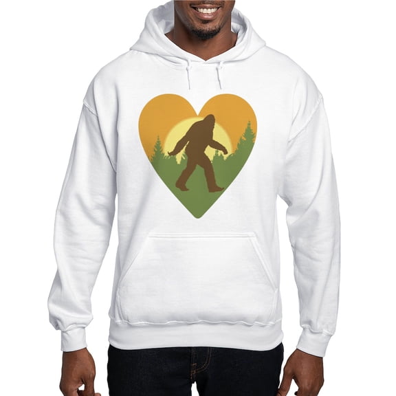 CafePress - Bigfoot Love Hooded Sweatshirt - Pullover Hoodie, Hooded Sweatshirt