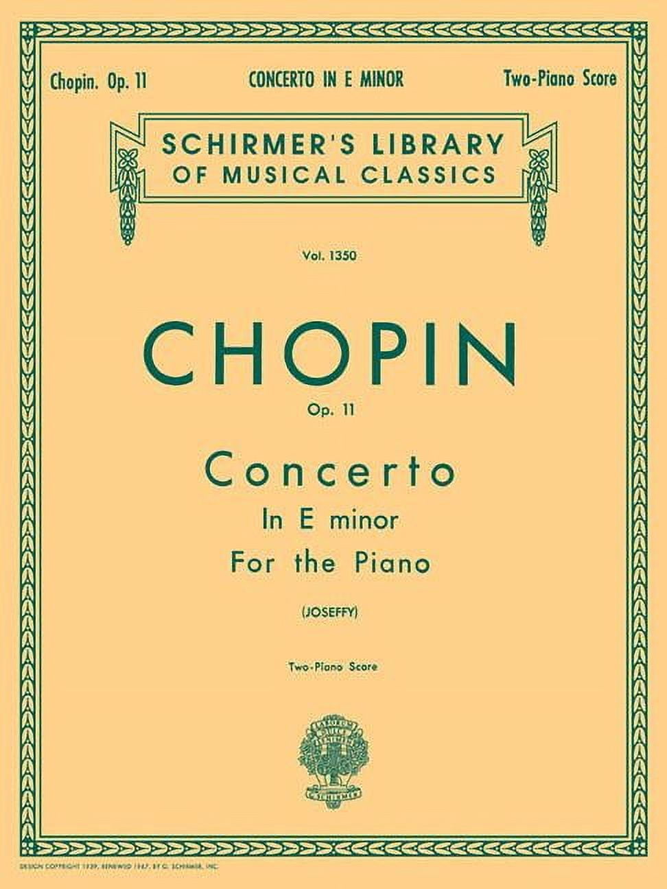 Chopin: The Ultimate Piano Collection: Schirmer Library of