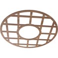 thumbnail image 2 of 36"OD x 13 1/8"ID x 3/8"T O'Neal Wood Fretwork Pierced Ceiling Medallion, Walnut, 2 of 3