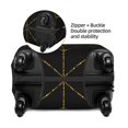 thumbnail image 2 of Fotbe Golden Spider Web Funda Protectora para Equipaje, Antirrayones y Resistente a la Suciedad, Compatible con Maletas de 18 a 32 Pulgadas-Medium, 2 of 7