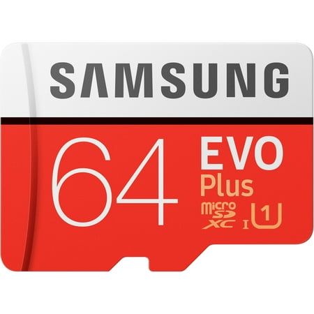 UPC 887276372143 product image for Samsung 64GB Evo Plus microSDXC Memory Card | upcitemdb.com