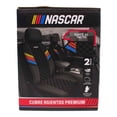 thumbnail image 2 of Cubre Asientos Nascar de Policloruro de Vinilo y Poliéster Negro 2 Piezas, 2 of 4