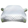 thumbnail image 2 of Hail Car Cover, Multi-layer Padded Heavy Duty Sedan Protector with Reflective Strips for All Weather - Silver - 1PC, 2 of 7