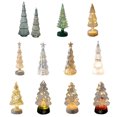 thumbnail image 3 of Mini Xmas Tree Battery Operated Christmas Table Decoration Christmas Gifts For Living Room Kitchen Fireplace Porch 10 Inches, 3 of 16