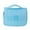 Style B- Blue, variant on Gustave 9.5" Portable Travel Makeup Storage Bag Waterproof Cosmetic Organizer Hanging Toiletry Case Wash Pouch Bag (Red)