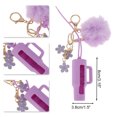 thumbnail image 2 of Unique Bargains 1 Set Cup-shaped Lipstick Holder Case Purple, 2 of 5