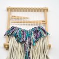 thumbnail image 2 of AMLESO 10x Wood Hand Loom Stick Wooden Shuttle Tapestry Weaving Knit Handcraft Tool, 2 of 8