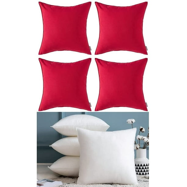 Red pillows outdoor hotsell