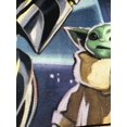 thumbnail image 5 of Star Wars Mandalorian Baby Yoda Kids Area Rug Room Decor 52" x 68" Non Skid Play Mat, 5 of 7