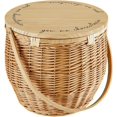 Santa Barbara Design Studio Picnic Baskets Fully Insulated Large Wicker