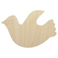 thumbnail image 1 of Darling Dove Sketch Wood Shape Unfinished Piece Cutout Craft DIY Projects - 4.70 Inch Size - 1/4 Inch Thick, 1 of 7