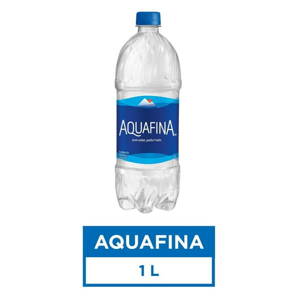 Aquafina Purified Water 1L, Bottle, 1L