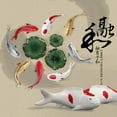 thumbnail image 5 of FUEENIRVA 3D Resin Fish Wall Art, Assorted Colors, Indoor Decorative Hanging for Home and Office, 5 of 6