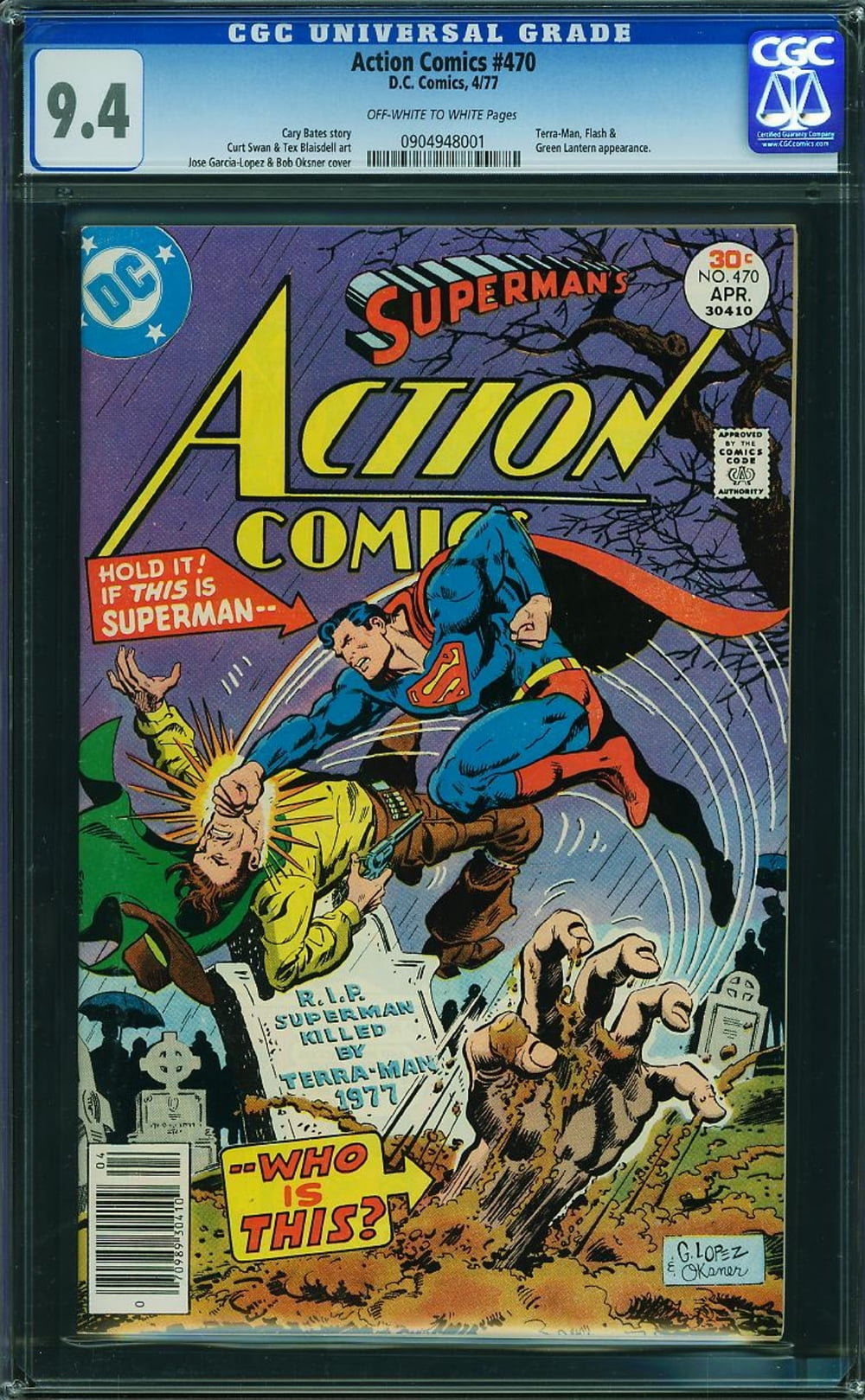 Cover of Action Comics #470