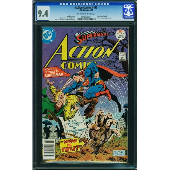 Action Comics #470 - CGC 9.4 Comic Book
