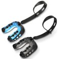 thumbnail image 1 of Paquete de 2 protectores bucales suaves número uno con correa, protector bucal deportivo profesional para boxeo, jujitsu, MMA, fútbol, ​​baloncesto, hockey,, 1 of 5