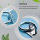 thumbnail image 5 of 4 Pack 304 Stainless Steel Eye Plate With Ring M6 Eyelet Hooks,wall Hook With Screw For Hanging Hammock Boxing Yoga Rope, 5 of 5