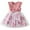 Pink, variant on YUELONGHU Girls Fashion Dresses Baby Girl Dresses 3-6 Months Spring Child Girls Pageant Dress Party Flowers Prints Bowknot Fly Sleeve Gown Dresses 6-12 Months