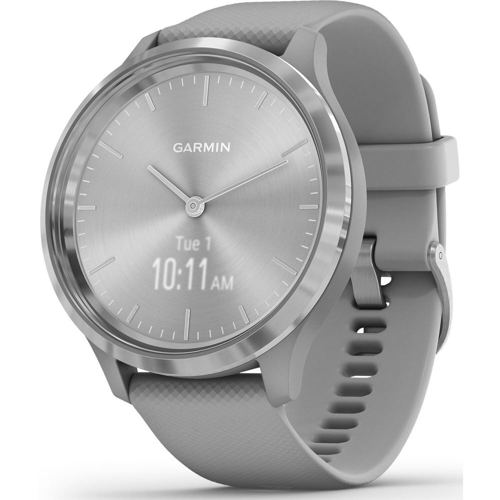 garmin vivomove grey suede