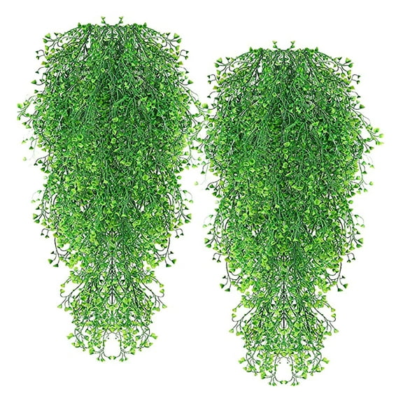 Vikakiooze Home Decor Admiralty Tree Plant Background Wall Decoration Encrypted Chlorophytum Rattan