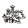 thumbnail image 3 of 10 Pcs 304 Stainless Steel Flat Head Lock Screw Rivets M4x25mm., 3 of 5