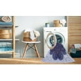 thumbnail image 2 of Ahgly Company Machine Washable Indoor Rectangle Transitional Blue Angel Blue Area Rugs, 3' x 5', 2 of 7