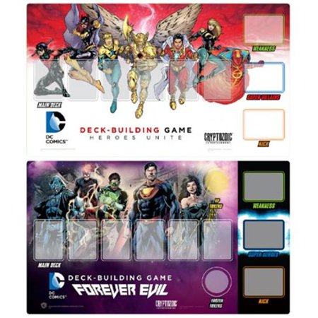 DC Deck Building Game Heroes Unite Playmat