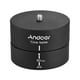 thumbnail image 1 of Cabeza de bola Andoer-2 360 grados Toma panorámica adaptador para trípode giratoria Lapso de tiempo Estabilizador de Gopro DSLR Andoer-2 Cabeza de bola, 1 of 7