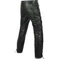 thumbnail image 4 of DEFY Men's Thick Cowhide Leather - Full Grain Motorcycle - Leather Pants, 4 of 5
