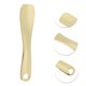 thumbnail image 3 of Ofertas Únicas 2 Pcs Mini Cuchara de Maquillaje Cosmético Espátula Plana para Máscara Facial Tono Dorado, 3 of 6