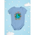 thumbnail image 3 of Protect The World Quote Bodysuit Infant -Image by Shutterstock,  6 Months, 3 of 4