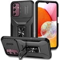 thumbnail image 1 of Funda para GANGXUN Samsung Galaxy A15 5G - Soporte metálico, Función magnética, Negro, 1 of 5
