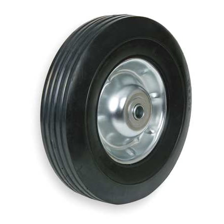 10 Inch Semi Pneumatic Wheels - ZORO SELECT 1NXA9 Semi-Pneumatic Wheel,10 in.,80 lb.