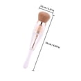thumbnail image 2 of COMPUKAS 1Set Portable White Cosmetic Brush Set for Versatile Makeup and Easy Hand Holding, 2 of 8