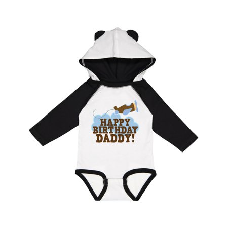 

Inktastic Happy Birthday Daddy Gift Baby Boy or Baby Girl Long Sleeve Bodysuit