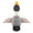Grey, variant on YIFAEUX Wild Goose Dog Toy Indestructible Plush Toy Anxiety Relief Squeaky Duck Puppy Chew Toy for Small Medium Large Dogs Interactive Training