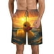 thumbnail image 1 of Fotbe Cartoon Swimming Yellow Duck Trajes de Baño Estampados para Hombre, Shorts de Verano de Secado Rápido, Ropa de Playa, Bañadores-X-Large, 1 of 6
