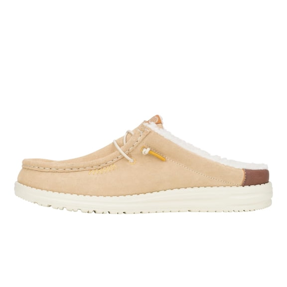 HEYDUDE Men's Wally Slip Sneaker Cream