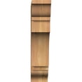 thumbnail image 2 of Ekena Millwork 4"W x 14"D x 18"H Westlake Traditional Rough Sawn Bracket, Western Red Cedar, 2 of 4