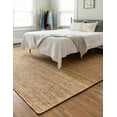 thumbnail image 4 of Rugs.com Hand Braided Jute Rug – 8' x 11' Natural Flatweave Rug Perfect For Living Rooms, Large Dining Rooms, Open Floorplans, 4 of 5