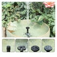 thumbnail image 5 of 5V 1.4W Solar Fountain Water Pump Solar Panel Powered Water Fountain Pool Pond Garden Water Sprinkler Sprayer With 6 Nozzles ,High Quality Solar Fountain Water Pump Kit, 5 of 6