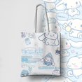 thumbnail image 1 of Bolso de lona Kawaii Sanrio Cinnamoroll para mujer, bolso de hombro pequeño y fresco, bolso de compras Simple para estudiantes, 1 of 4