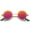 Gold / Magenta Mirror, variant on sunglassLA Unisex Small Retro Lennon Inspired Style Colored Mirror Lens Round Metal Sunglasses 41mm (Gold / Magenta Mirror) - 41mm