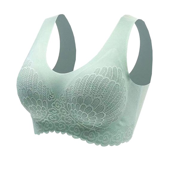 Binmer Women Bar Plus Size 3-Pack Top Bra Wire Free Underwears Base Vest Style Sports Lingerie
