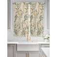 thumbnail image 3 of Living Room Curtains 72 Inches length, Sage Green Yellow Botanical Window Treatment Curtain Drapes, Vintage Spring Summer Light Filtering Drapes for Bedroom Laundry Room, 52"x72", 2 Panels, 3 of 7