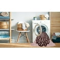 thumbnail image 2 of Ahgly Company Machine Washable Indoor Rectangle Transitional Deep Rose Pink Area Rugs, 2' x 3', 2 of 7